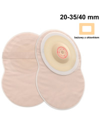 421613 Worek Kolostomijny Esteem+ Flex Convex Zamknięty 20-35/40 ConvaTec