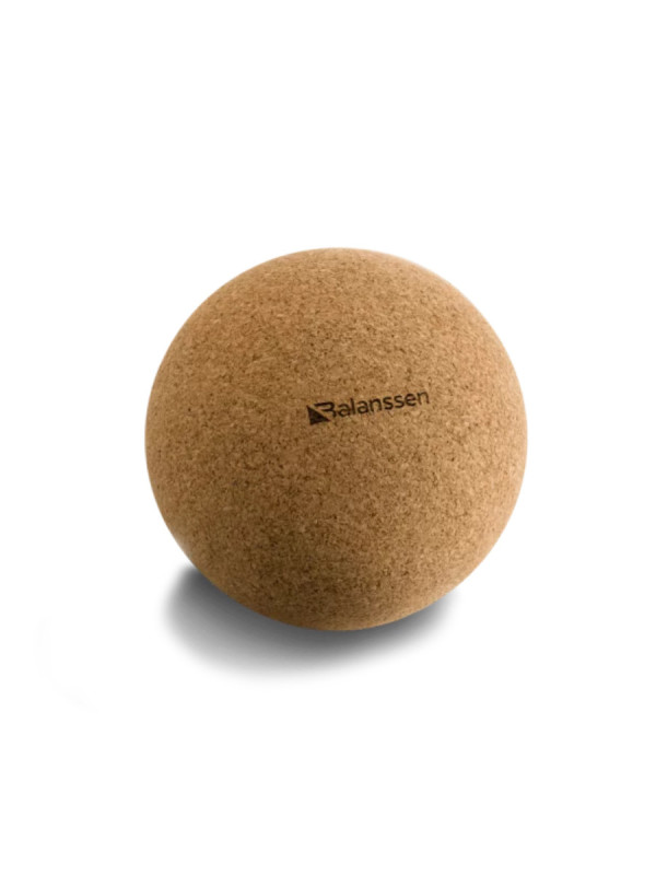 Piłka Korkowa do masażu i rehabilitacji Lacrosse Ball Cork Balanssen