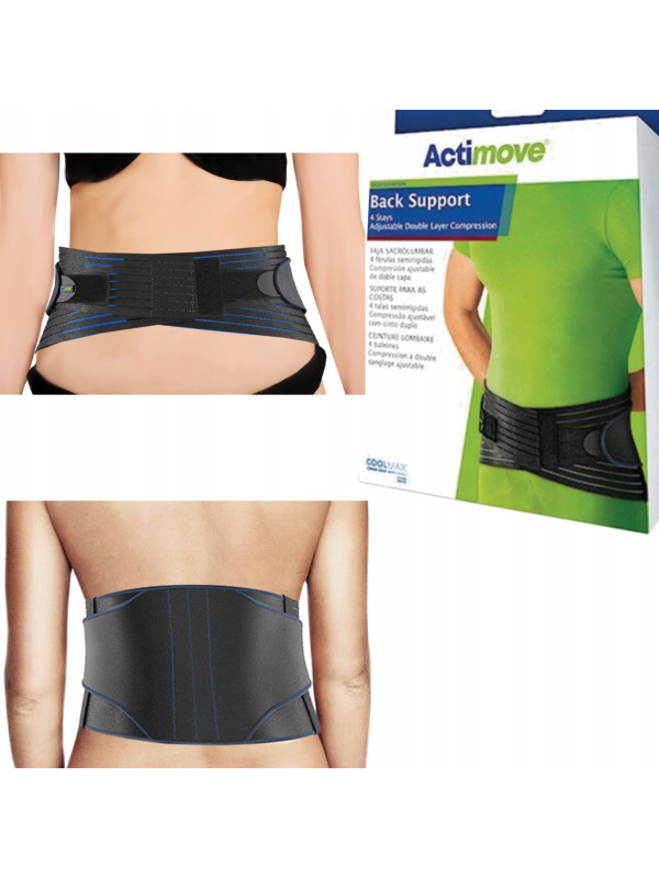 Pas Na Kręgosłup Orteza Lędźwiowo-Krzyżowa ACTIMOVE Z Pasami