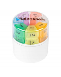 Organizer na leki okrągły tygodniowy/4 dawki Balanssen