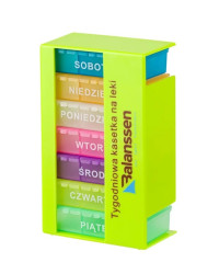 Kasetka Pojemnik na leki tygodniowa/3 dawki Balanssen