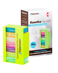 Kasetka Pojemnik na leki tygodniowa/3 dawki Balanssen