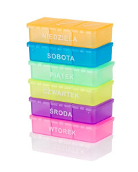 Kasetka Pojemnik na leki tygodniowa/3 dawki Balanssen