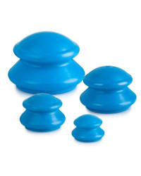 Bańki Chińskie Do Masażu Gumowe zestaw 4 szt. Balanssen