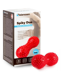Podwójna Piłka Do Masażu Z Wypustkami Spiky Duo Ball