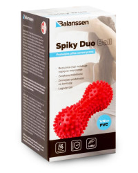 Podwójna Piłka Do Masażu Z Wypustkami Spiky Duo Ball