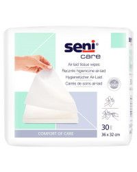 Ręczniki higieniczne jednorazowe air-laid Seni Care 36 x 32 cm 30 szt.