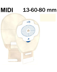 X1D1A22S Worek Jednoczęściowy Stomijny Welland Aurum Plus Drainable 13-60-80 Otwarty z Miodem Manuka Piaskowy