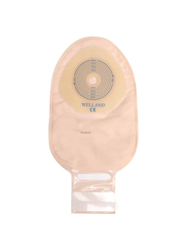 XFLD713 Worek Jednoczęściowy Flair Drainable 13-60 mm Maxi Otwarty Z Filtrem Przezroczysty Welland