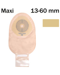 XFLD513 Worek Jednoczęściowy Flair Drainable 13-60 mm Maxi Otwarty Z Filtrem Beżowy Welland