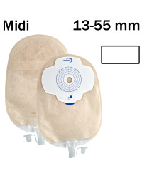 X1U1E32S Worek Urostomijny 1-cz Aurum Plus Uro 13-55mm Midi Otwarty Welland Z Miodem Manuka Czarny