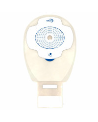 X1D1A33S Worek Jednoczęściowy Ileostomijny Aurum Plus Drainable 60-80mm 13mm Maxi Z Miodem Manuka  Przezroczysty Welland