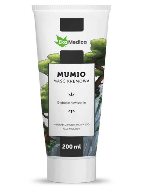 Maść mumio głęboko nawilżająca odżywiająca EkaMedica 200 ml