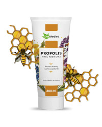 Maść propolis nawilżająca do skóry suchej EkaMedica 200 ml