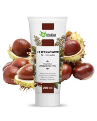 Żel z kasztanowca z perełkowcem do zmęczonych nóg EkaMedica 200 ml