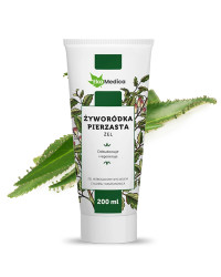 Żel żyworódka pierzasta z aloesem na szorstką skórę EkaMedica 200 ml