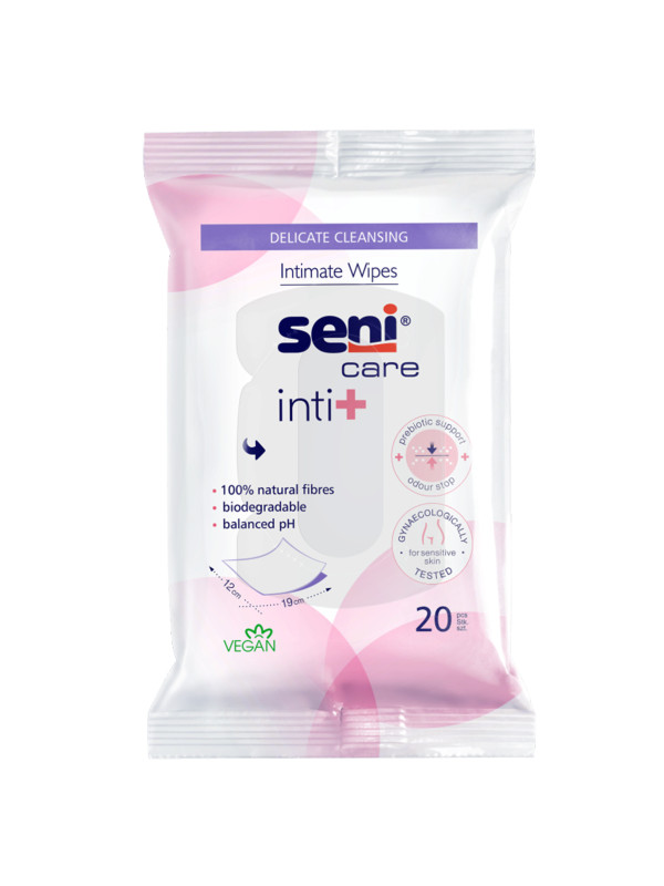 Chusteczki nasączane do higieny intymnej Seni Inti+ 20 szt.