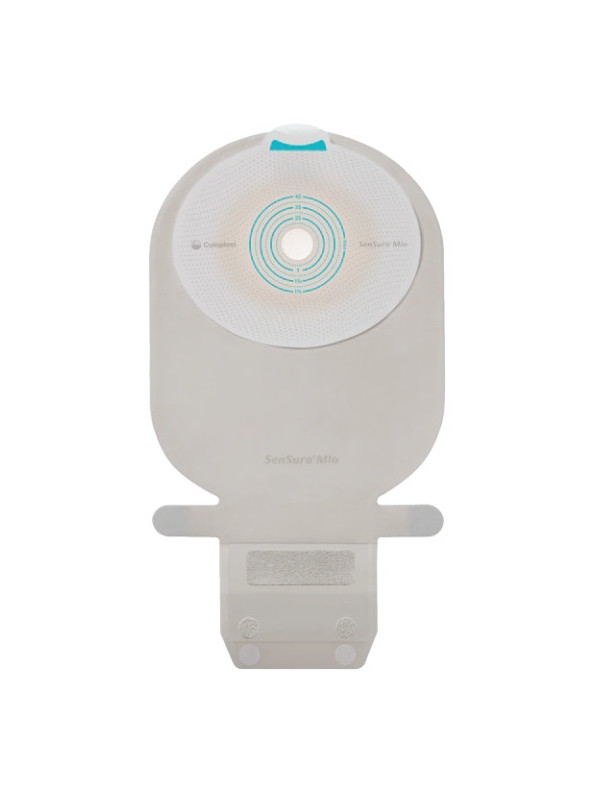 104560 Worek Jednoczęściowy Sensura Mio MAXI 510 ml, 10-55mm Otwarty Naturalny Szary Coloplast