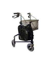 Trójkołowy balkonik AR-004 ARmedical z koszykiem i torbą