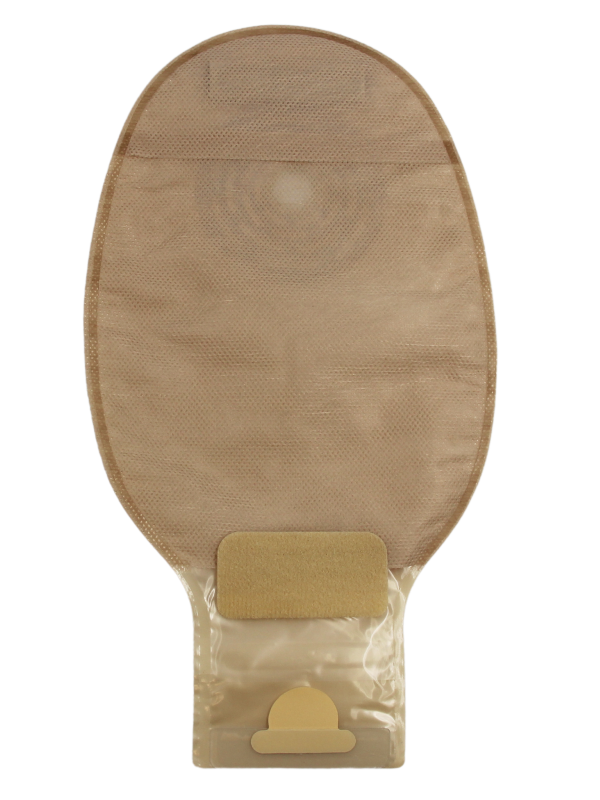 ADFL115 Worek Stomijny Jednoczęściowy 15-60 mm Aurega 1 Drainable Otwarty Beżowy Cortmed