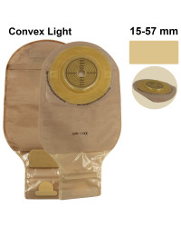 ADNL115 Worek Stomijny Jednoczęściowy Wypukły 15-57 mm Otwarty Aurega 1 Convex Light Cortmed