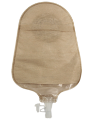 AUFL115 Worek Urostomijny Jednoczęściowy 15-60mm Aurega 1 Urostomy Beżowy Cortmed