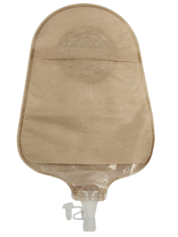 AUFL115 Worek Urostomijny Jednoczęściowy 15-60mm Aurega 1 Urostomy Beżowy Cortmed
