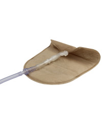 AUFL115 Worek Urostomijny Jednoczęściowy 15-60mm Aurega 1 Urostomy Beżowy Cortmed