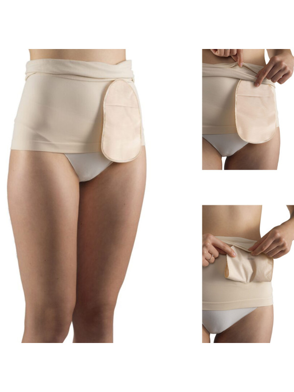 OSB Pas Brzuszny Stomijny Zabezpieczający Worek Aurega  Pasek Stomijny Stomafix Cortmed