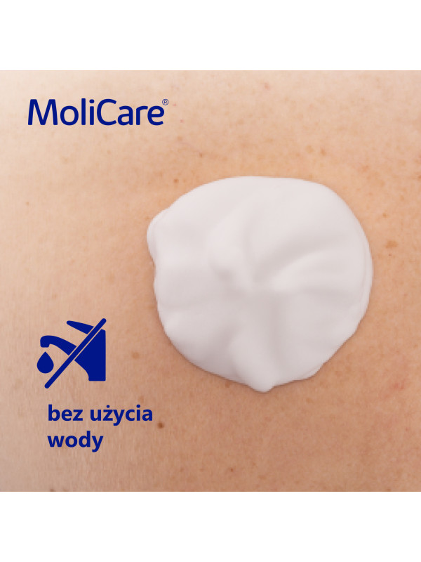 MoliCare Skin pianka do oczyszczania skóry bez użycia wody 400 ml