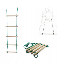 Drabinka Łóżkowa Do Ćwiczeń i Podciągania się 5- Szczeblowa Tylmed