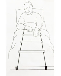 Drabinka Łóżkowa Do Ćwiczeń i Podciągania się 5- Szczeblowa Tylmed