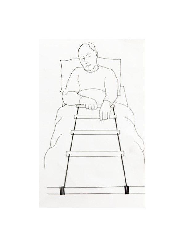 Drabinka Łóżkowa Do Ćwiczeń i Podciągania się 5- Szczeblowa Tylmed