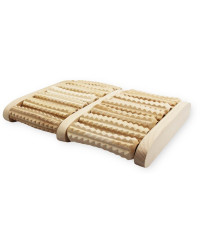 Drewniany Masażer Do Stóp i Dłoni Siedmiorzędowy 14 Rolek ms-07 Tylmax