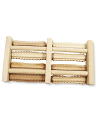 Drewniany Masażer Do Stóp i Dłoni Czterorzędowy 8 Rolkowy ms-04 a Tylmax