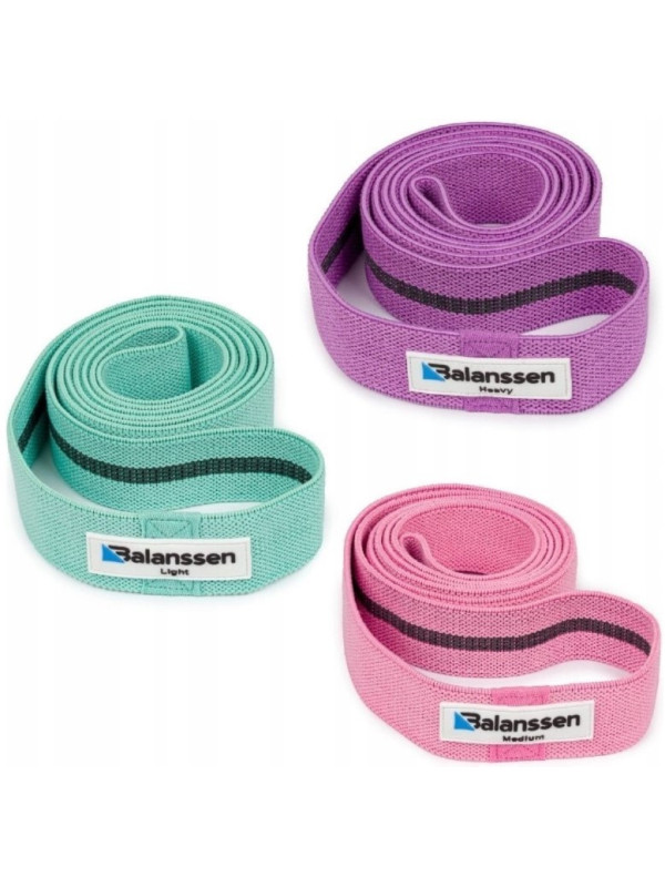 Taśma Do Ćwiczeń i Treningów Oporowa Fabric Power Band Balanssen