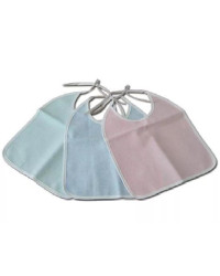 Śliniak do karmienia chorych wiązany Halcamp 25x30