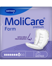 MoliCare Premium Form 8K pieluchy wkłady anatomiczne bardzo chłonne