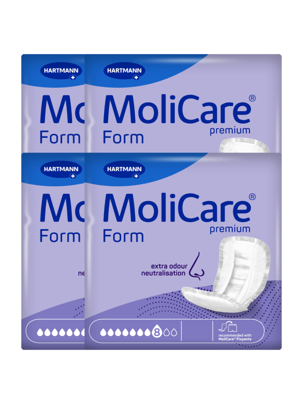 MoliCare Premium Form 8K pieluchy wkłady anatomiczne bardzo chłonne
