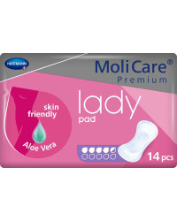 Molicare Premium Lady Pad 4,5K wkładki urologiczne chłonne dla kobiet