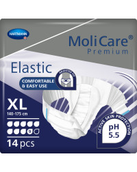 MoliCare Premium Elastic 9K pampersy dla osoby leżącej bardzo chłonne