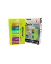 Kasetka Pojemnik Na Leki Wieża Tygodniowa 3 Dawki Balanssen