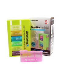 Kasetka Pojemnik Na Leki Wieża Tygodniowa 3 Dawki Balanssen