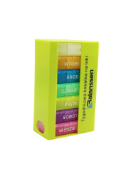 Kasetka Pojemnik Na Leki Wieża Tygodniowa 3 Dawki Balanssen