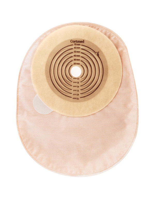 ACFXL115 Worek Stomijny Jednoczęściowa Zamknięty 15-70 mm Aurega 1 Closed Extra Duży Beżowy Cortmed