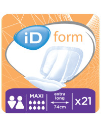 iD Expert Form Maxi pieluchy anatomiczne bardzo chłonne także na noc unisex