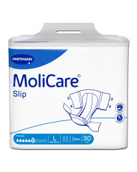 Pieluchomajtki MoliCare Premium Slip Extra Plus 6K Pieluchy dla Dorosłych Na Rzepy