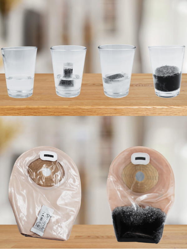 Saszetki Żelujące Diamonds Convatec 1 sztuka- Neutralizacja Zapachu i Konsystencji Stolca w Worku