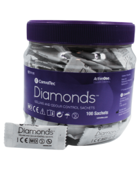 Saszetki Żelujące Diamonds Convatec 1 sztuka- Neutralizacja Zapachu i Konsystencji Stolca w Worku