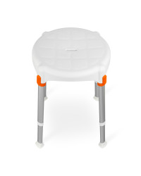 Okrągły taboret prysznicowy KING-STRA-20 Timago